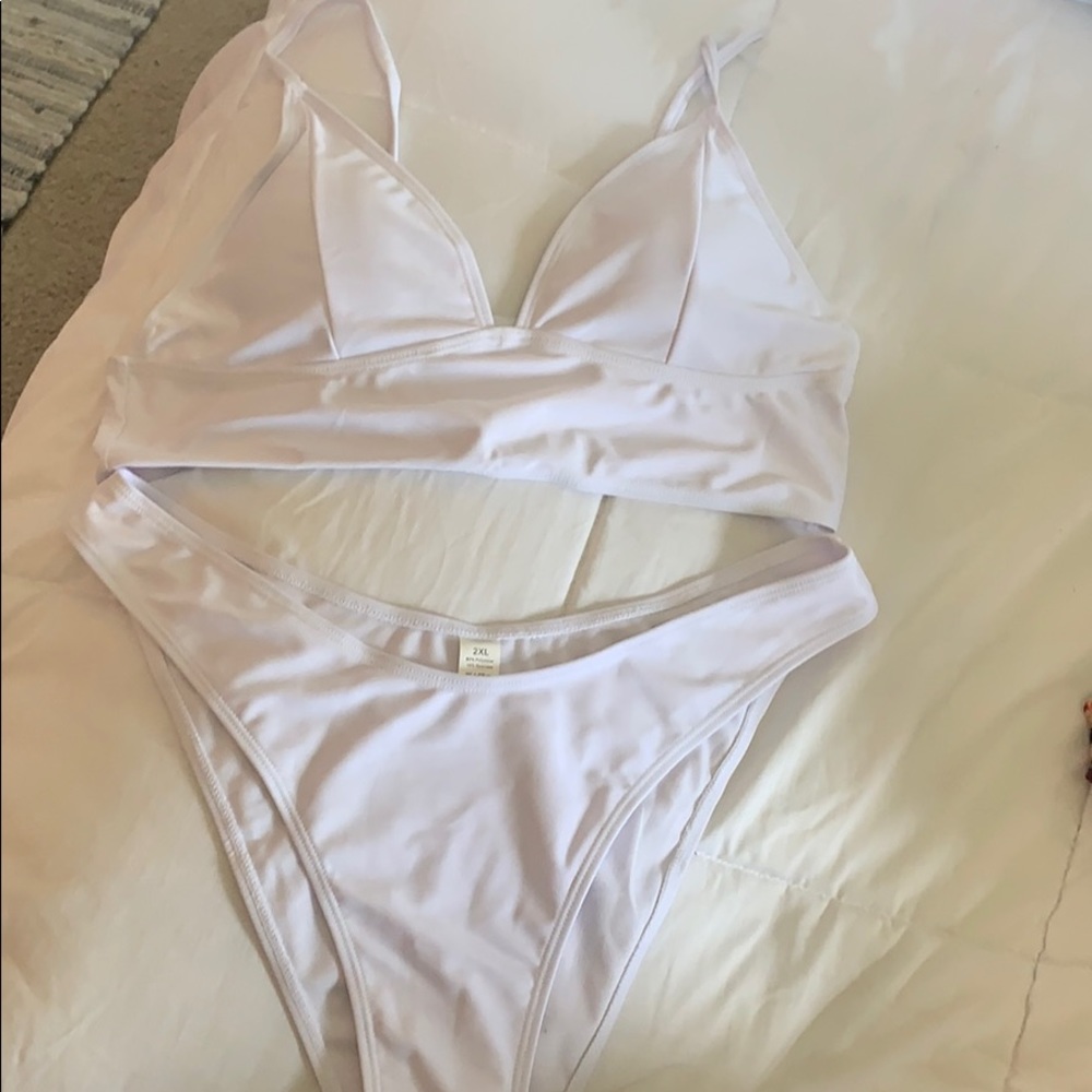 SHEIN White Bikini